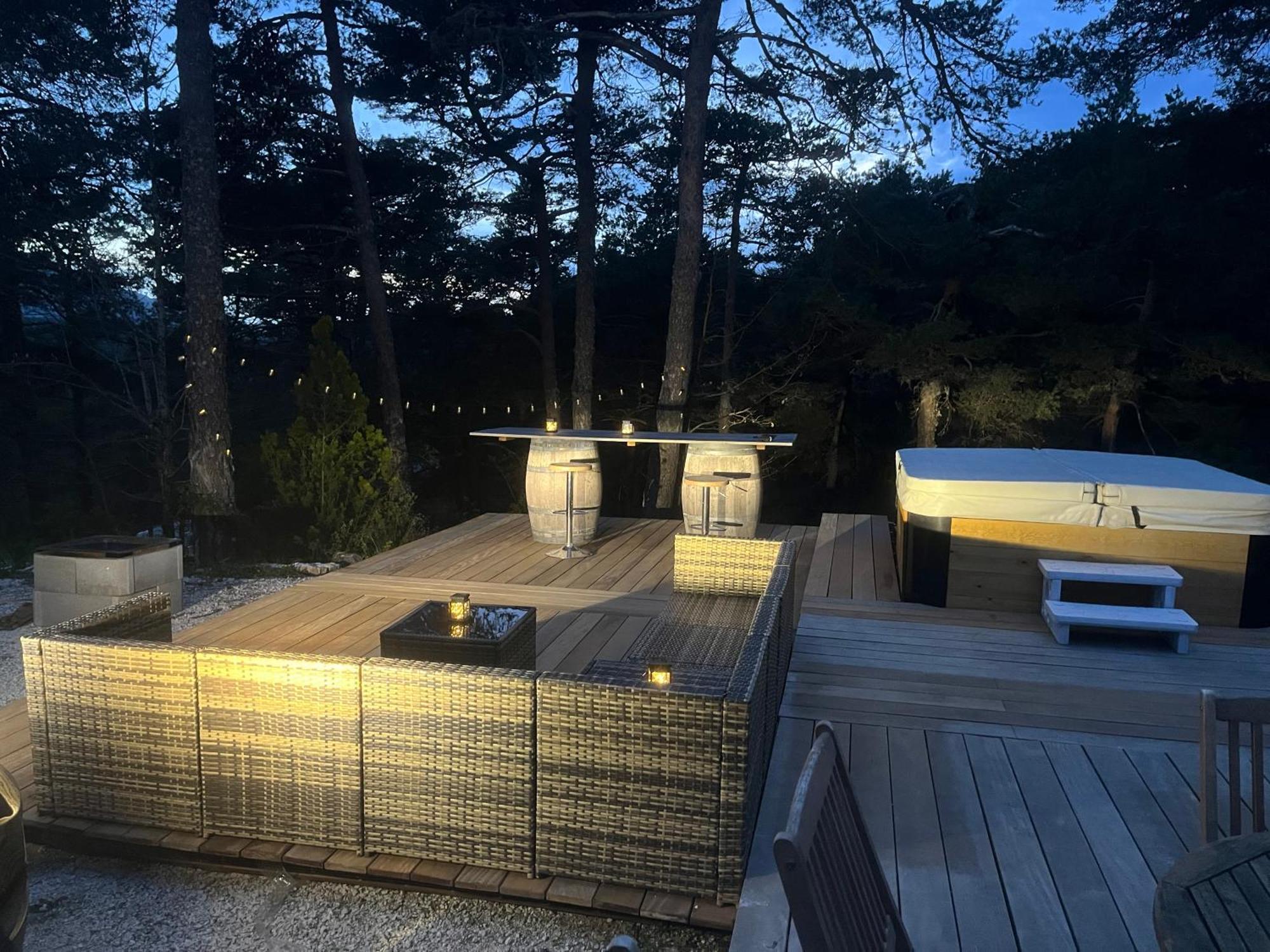 Les Rocailles Villa Valderoure Exterior photo